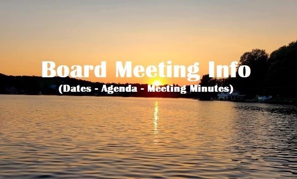 REGULAR BOARD MEETING SATURDAY SEPT. 16, 2023 8:00 AM WATERWHEEL OVERLOOK BLDG
