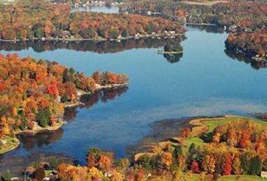 Findley Lake from Above